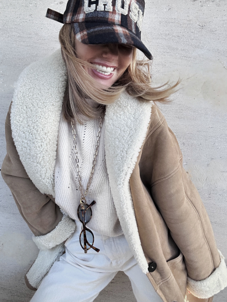 MINI DECO Halskette/ Brillenkette gold lang Eyeson off